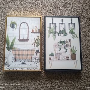 Designer Inspired Bathroom Hanged Pictures